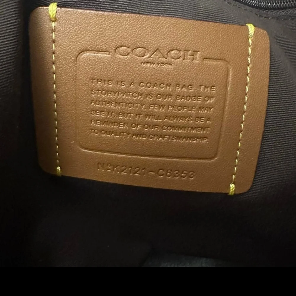 Coach Black Alana Tote - Picture 8 of 16